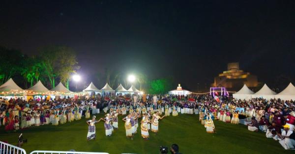 前往印度的第二天点亮了MIA公园;庆祝卡塔尔与印度的关系