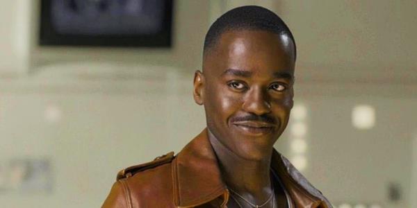 Ncuti Gatwa as the Fifteenth Doctor smiling on Doctor Who Anniversary Special: An Adventure in Space and Time